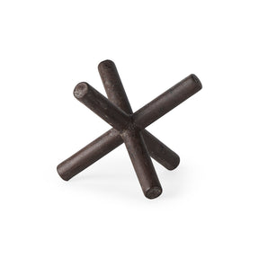 Astericks III (Small) Brown Metal Decor Object by Mercana at Eve Furniture