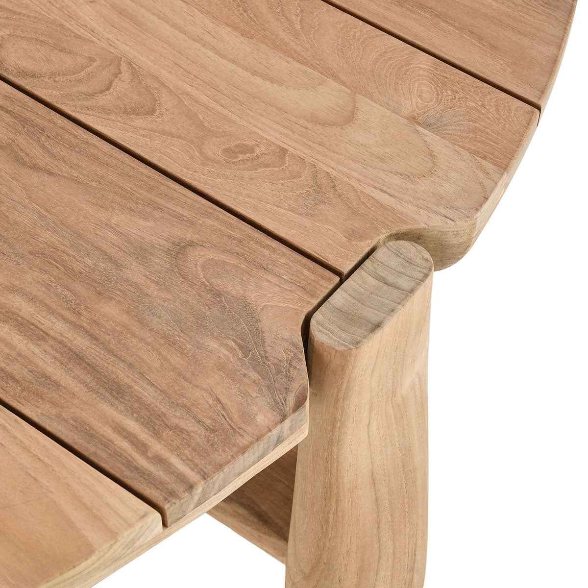 Aston Natural 65" Outdoor Round Coffee Table by Classic Home at Eve Furniture