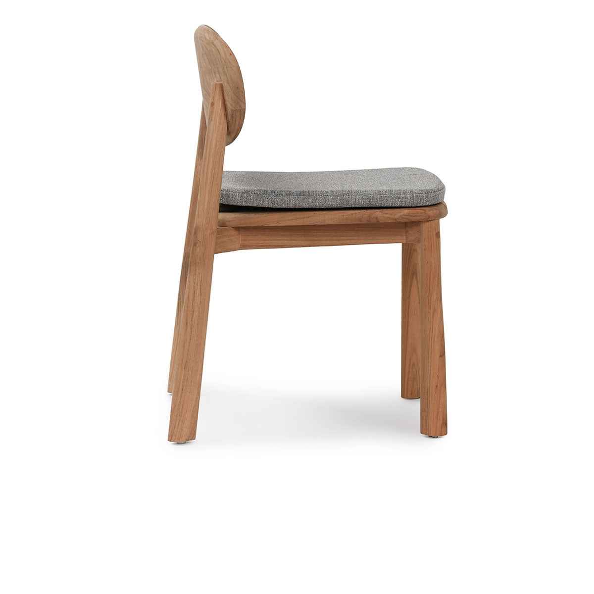 Aston Natural Outdoor Dining Chair by Classic Home at Eve Furniture