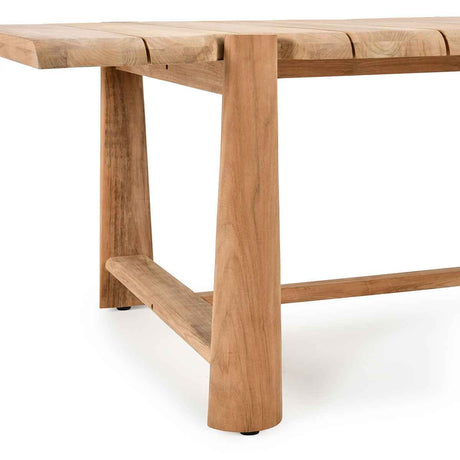 Aston Natural Outdoor Dining Table by Classic Home at Eve Furniture