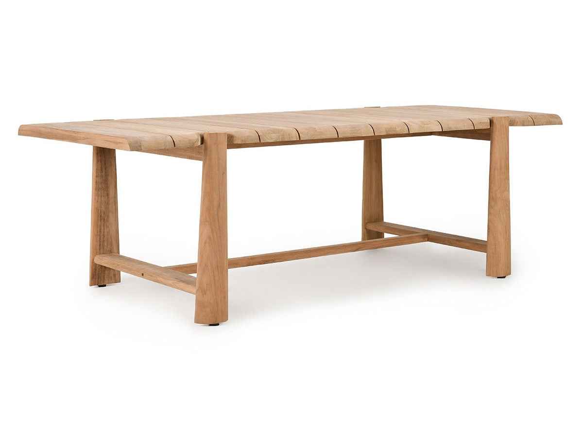 Aston Natural Outdoor Dining Table by Classic Home at Eve Furniture