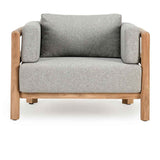 Aston Natural/Gray Outdoor Accent Chair by Classic Home at Eve Furniture