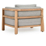 Aston Natural/Gray Outdoor Accent Chair by Classic Home at Eve Furniture