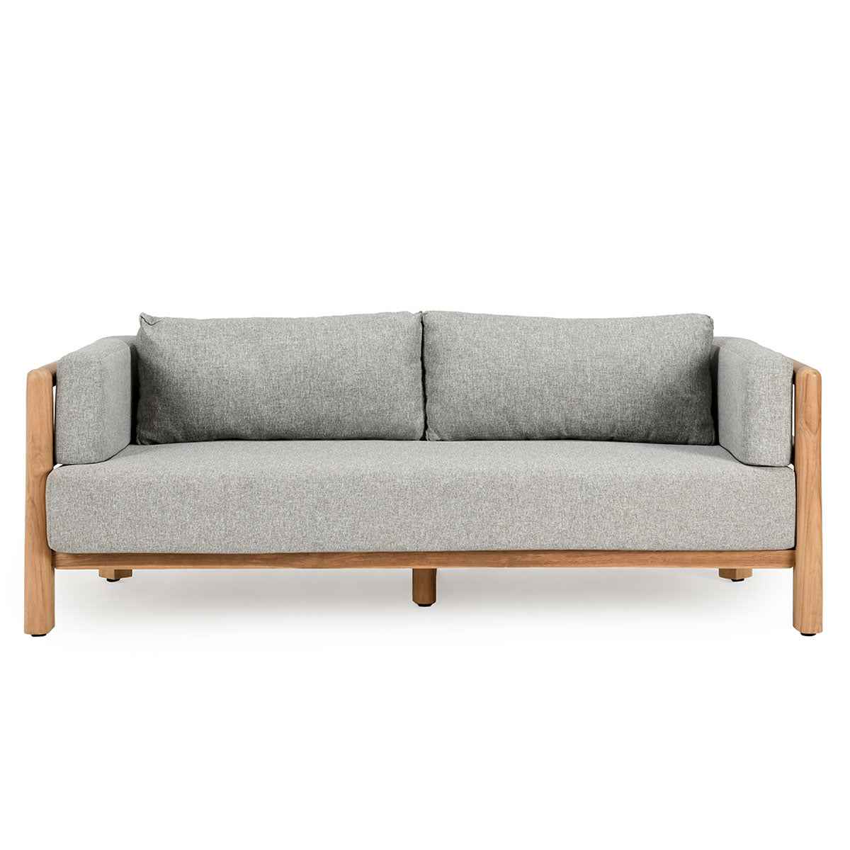 Aston Natural/Gray Outdoor Sofa by Classic Home at Eve Furniture