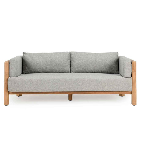 Aston Natural/Gray Outdoor Sofa by Classic Home at Eve Furniture