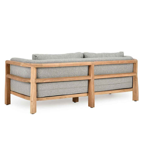 Aston Natural/Gray Outdoor Sofa by Classic Home at Eve Furniture