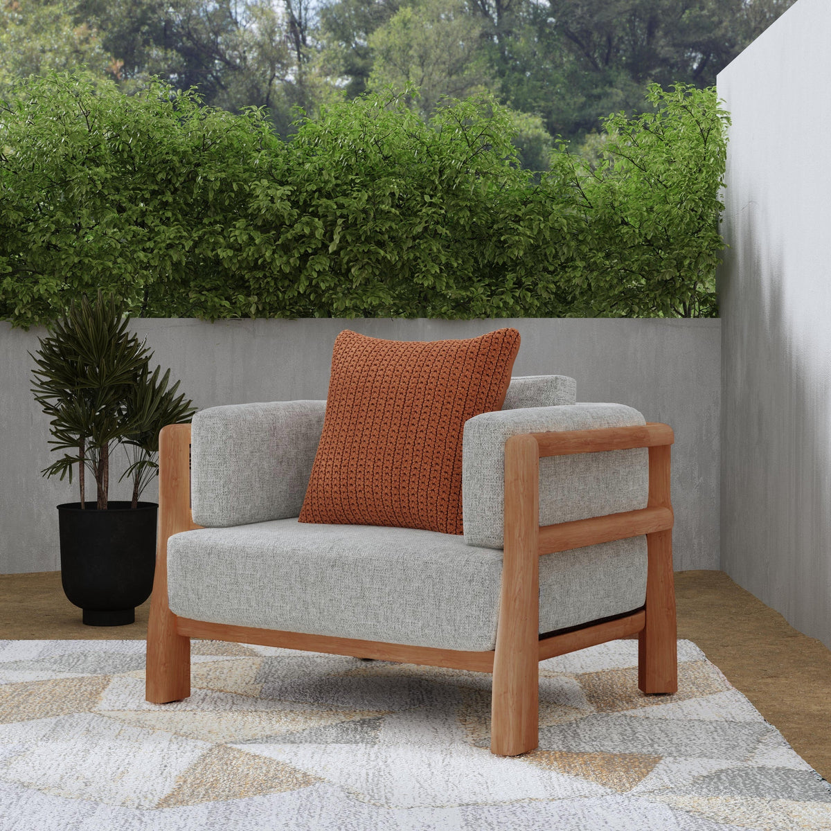 Aston Outdoor Accent Chair by Classic Home at Eve Furniture