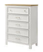 Aston White Chest by Crown Mark at Eve Furniture