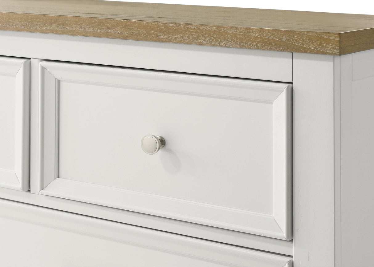 Aston White Dresser by Crown Mark at Eve Furniture