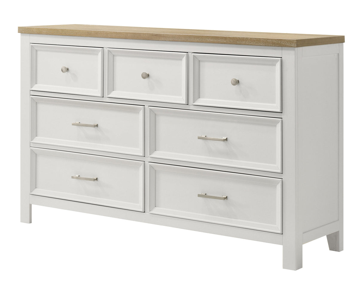 Aston White Dresser by Crown Mark at Eve Furniture
