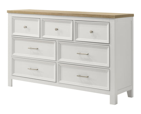 Aston White Dresser by Crown Mark at Eve Furniture