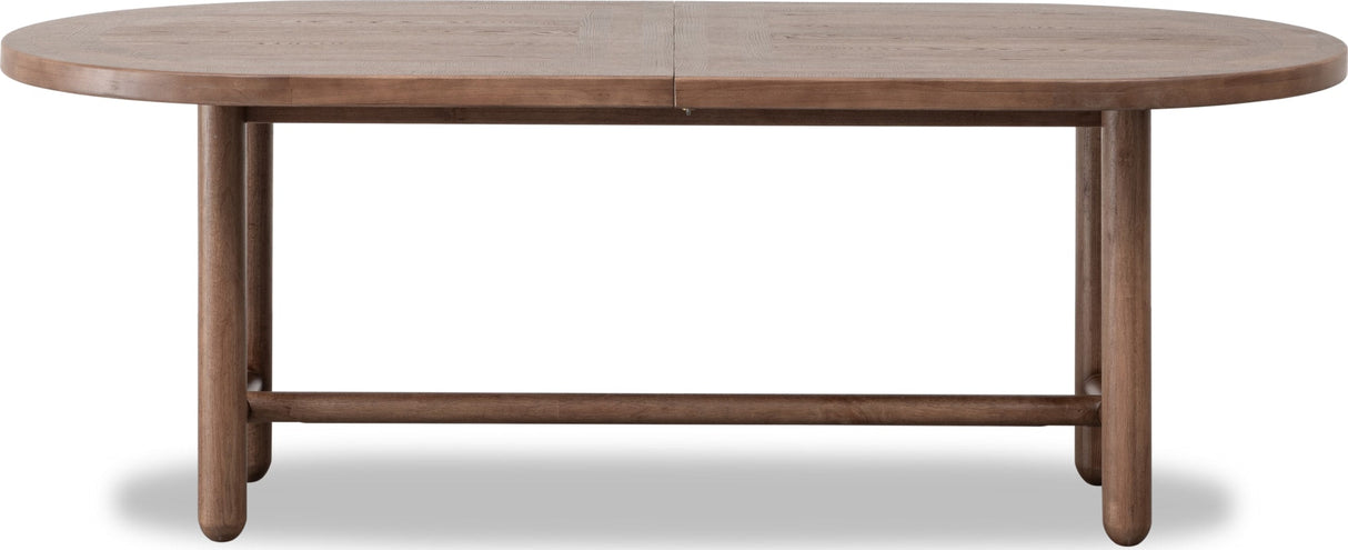 Astor Claystone Oval Extendable Dining Table by Modus Furniture at Eve Furniture
