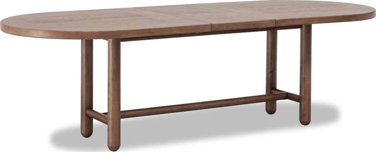 Astor Claystone Oval Extendable Dining Table by Modus Furniture at Eve Furniture