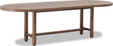 Astor Claystone Oval Extendable Dining Table by Modus Furniture at Eve Furniture