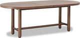 Astor Claystone Oval Extendable Dining Table by Modus Furniture at Eve Furniture