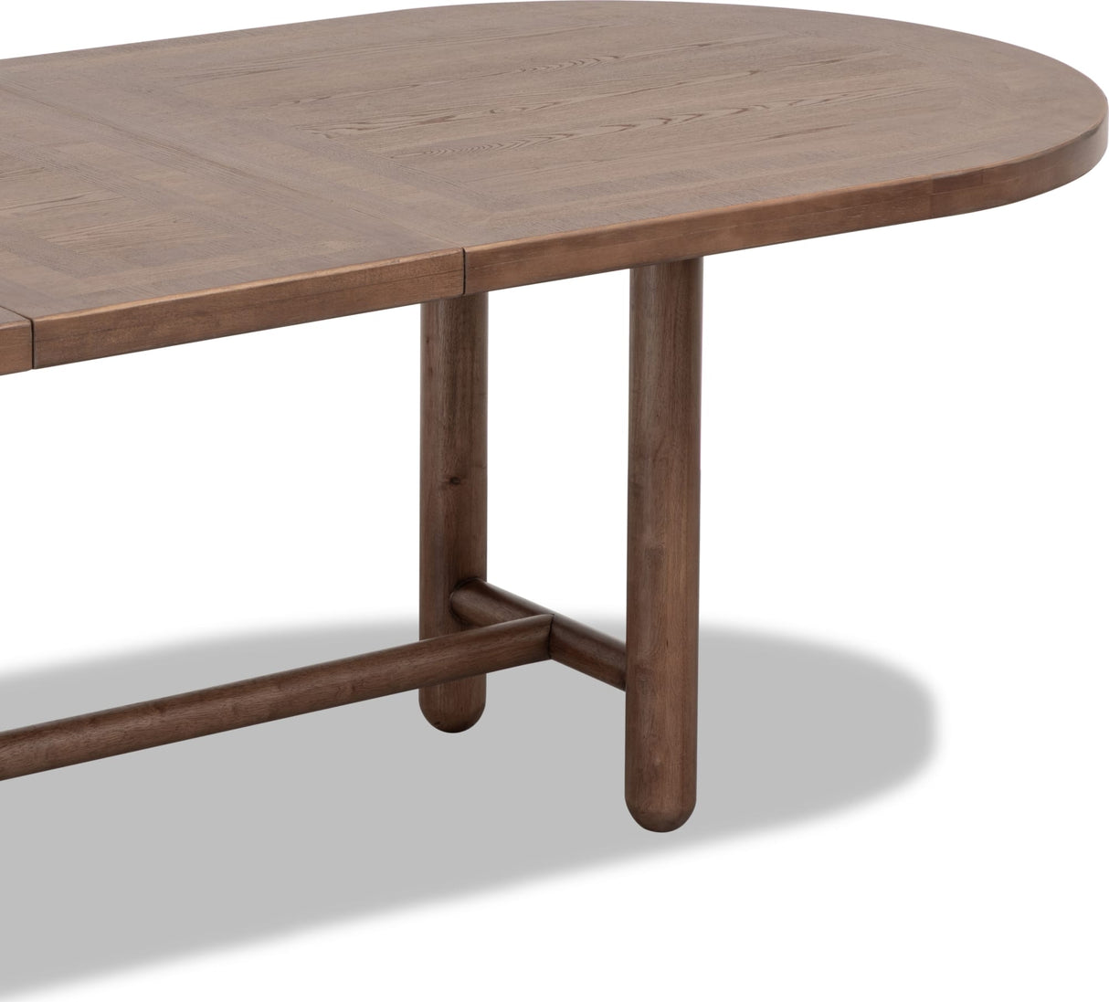 Astor Claystone Oval Extendable Dining Table by Modus Furniture at Eve Furniture