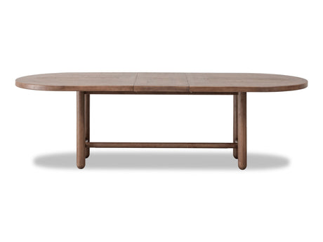 Astor Claystone Oval Extendable Dining Table by Modus Furniture at Eve Furniture