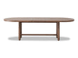 Astor Claystone Oval Extendable Dining Table by Modus Furniture at Eve Furniture