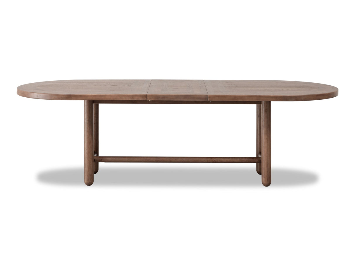 Astor Claystone Oval Extendable Dining Table by Modus Furniture at Eve Furniture