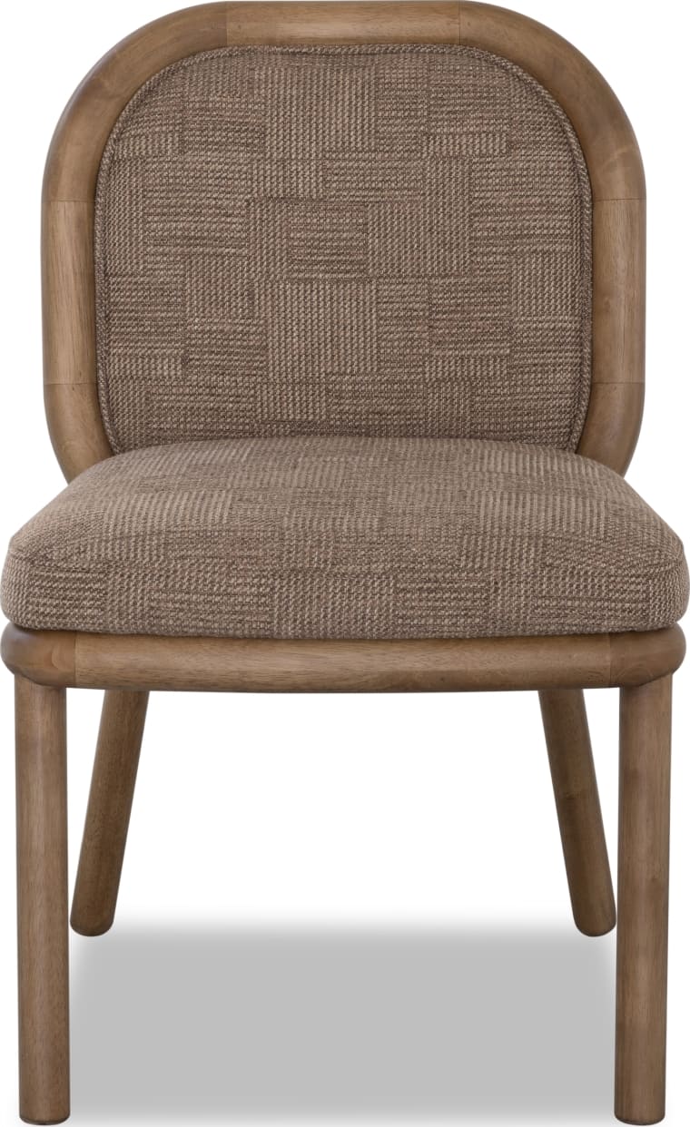 Astor Claystone Round Back Chair (Set of 2) by Modus Furniture at Eve Furniture