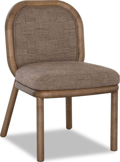 Astor Claystone Round Back Chair (Set of 2) by Modus Furniture at Eve Furniture