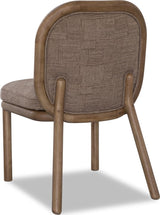 Astor Claystone Round Back Chair (Set of 2) by Modus Furniture at Eve Furniture