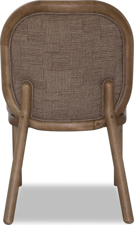 Astor Claystone Round Back Chair (Set of 2) by Modus Furniture at Eve Furniture