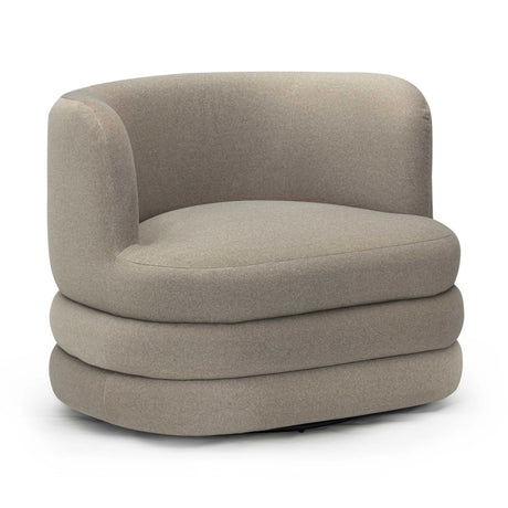 Astor Faux Mohair Swivel Hotel Lounge Chair by TOV Furniture at Eve Furniture