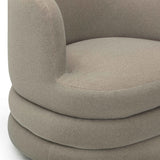 Astor Faux Mohair Swivel Hotel Lounge Chair by TOV Furniture at Eve Furniture