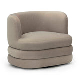 Astor Faux Mohair Swivel Hotel Lounge Chair by TOV Furniture at Eve Furniture