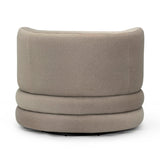 Astor Faux Mohair Swivel Hotel Lounge Chair by TOV Furniture at Eve Furniture