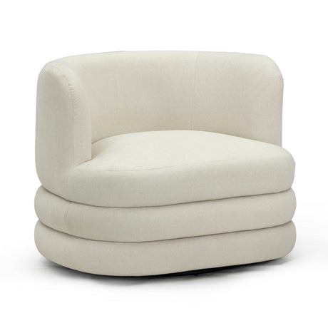 Astor Faux Mohair Swivel Hotel Lounge Chair by TOV Furniture at Eve Furniture