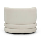 Astor Faux Mohair Swivel Hotel Lounge Chair by TOV Furniture at Eve Furniture