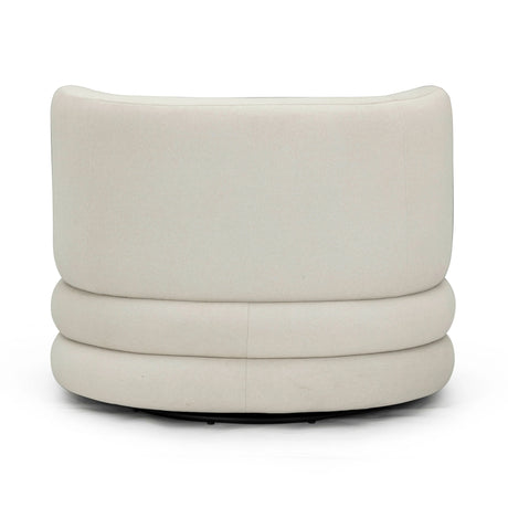 Astor Faux Mohair Swivel Hotel Lounge Chair by TOV Furniture at Eve Furniture