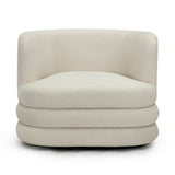 Astor Faux Mohair Swivel Hotel Lounge Chair by TOV Furniture at Eve Furniture