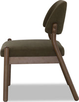Astor Moss/Claystone Barrel Back Chair by Modus Furniture at Eve Furniture