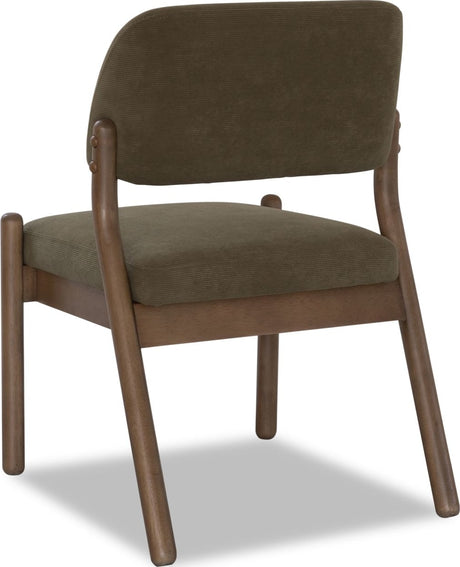 Astor Moss/Claystone Barrel Back Chair by Modus Furniture at Eve Furniture