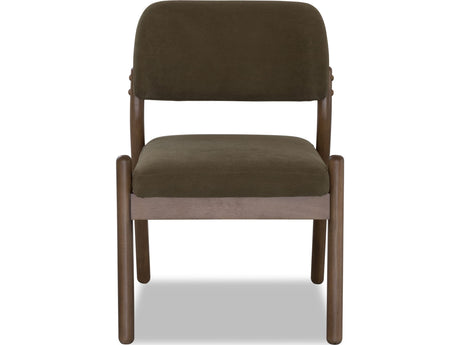 Astor Moss/Claystone Barrel Back Chair by Modus Furniture at Eve Furniture