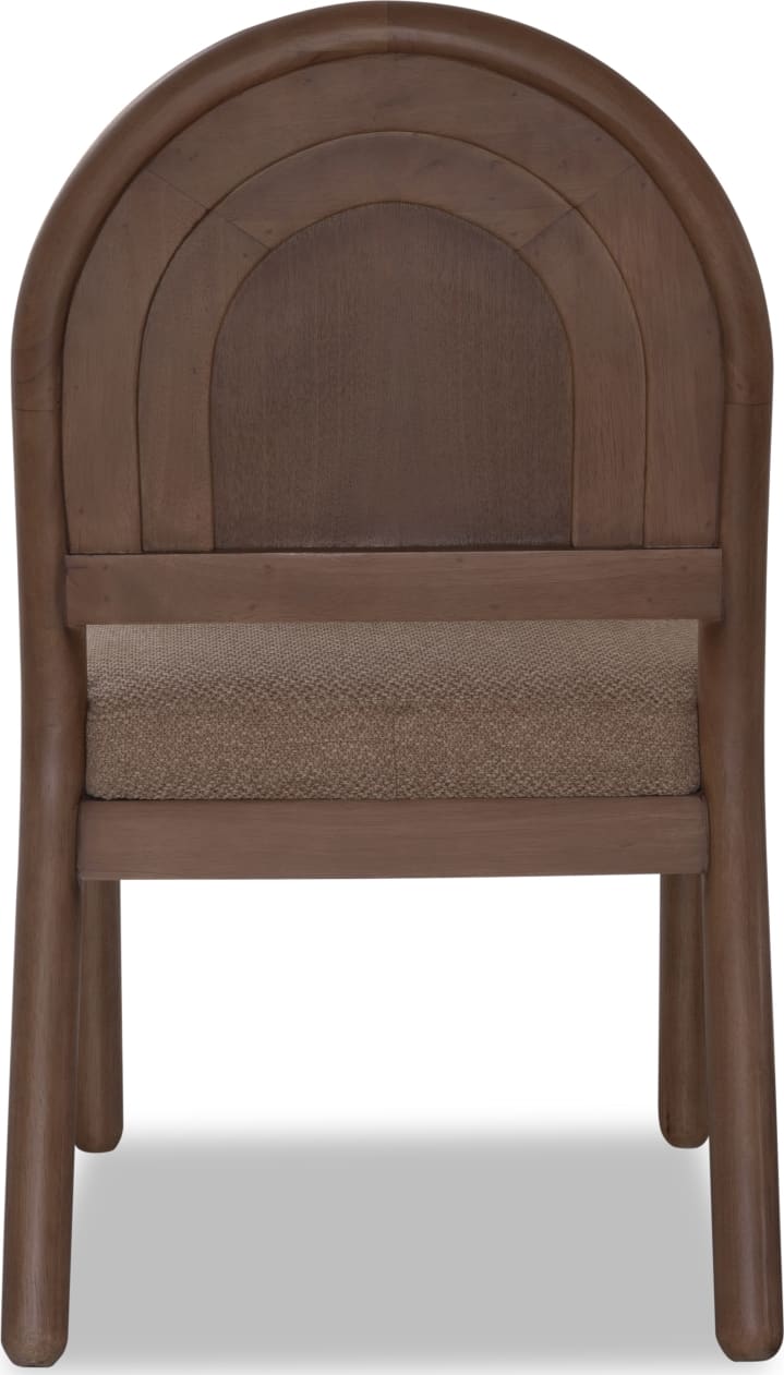 Astor Wheat Bread/Claystone Arc Back Chair (Set of 2) by Modus Furniture at Eve Furniture