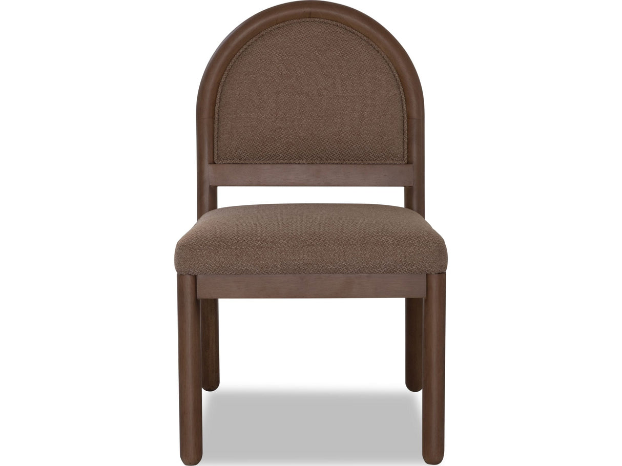 Astor Wheat Bread/Claystone Arc Back Chair (Set of 2) by Modus Furniture at Eve Furniture