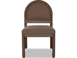 Astor Wheat Bread/Claystone Arc Back Chair (Set of 2) by Modus Furniture at Eve Furniture