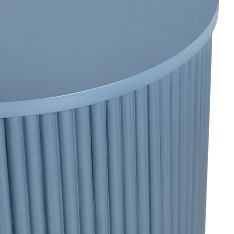 Astoria Blue Accent Table by Crestview at Eve Furniture