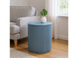 Astoria Blue Accent Table by Crestview at Eve Furniture