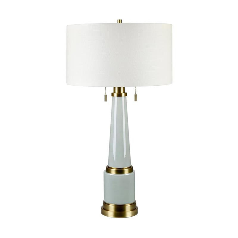 Astoria Clear/Gold Buffet Lamp (Set of 2) by Crestview at Eve Furniture