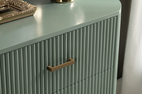 Astoria Green Three-Drawer Chest by Crestview at Eve Furniture