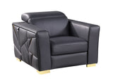 Astra Dark Navy Living Room Set by New Era Innovations at Eve Furniture