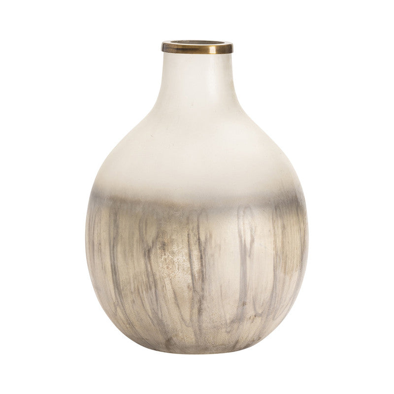 Astra Silver Large Vase (Set of 2) by Crestview at Eve Furniture