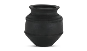 Astra Vessel Black Terracotta by Moe's Home at Eve Furniture
