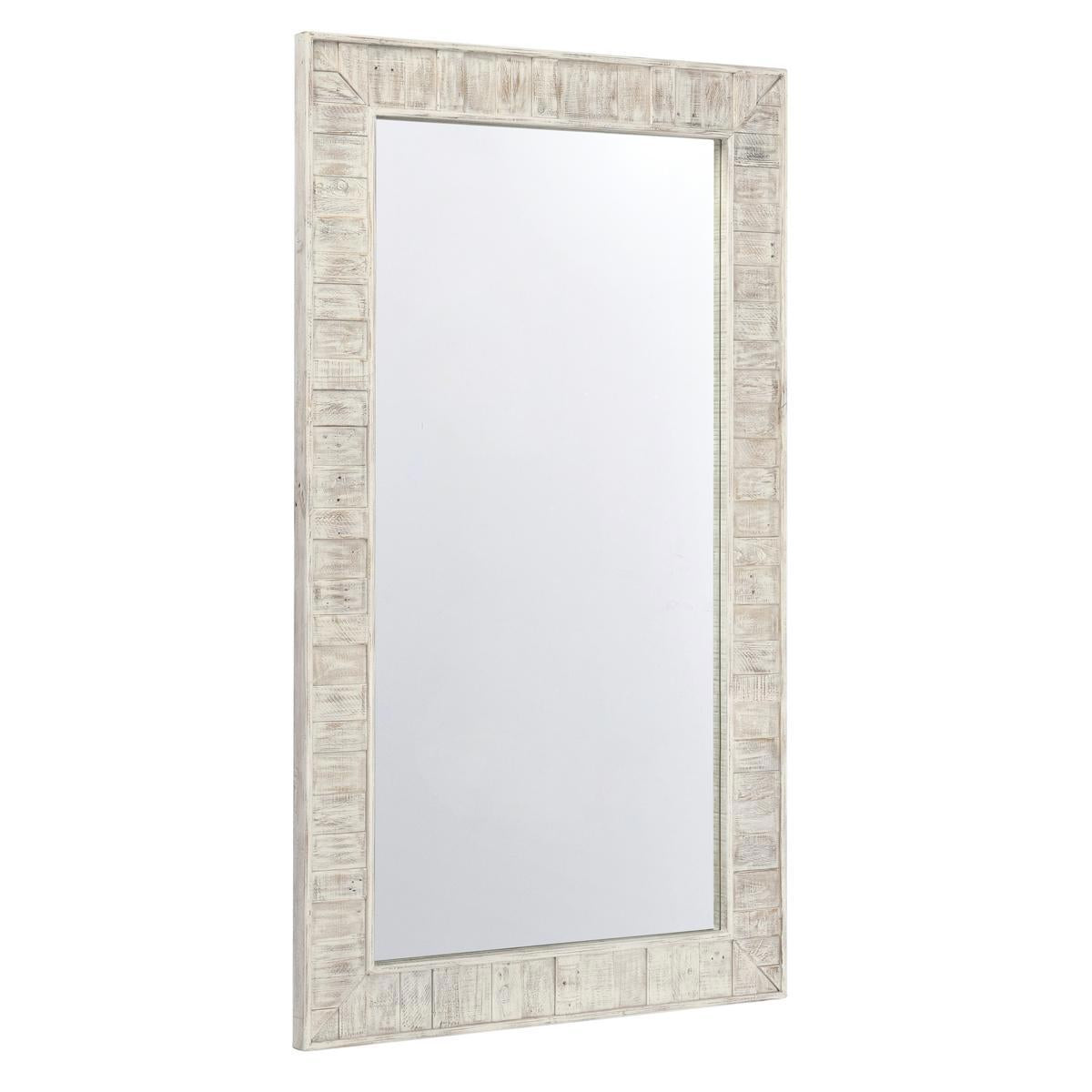 Astrid Floor Mirror - White by Classic Home at Eve Furniture