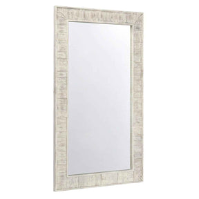 Astrid Floor Mirror - White by Classic Home at Eve Furniture